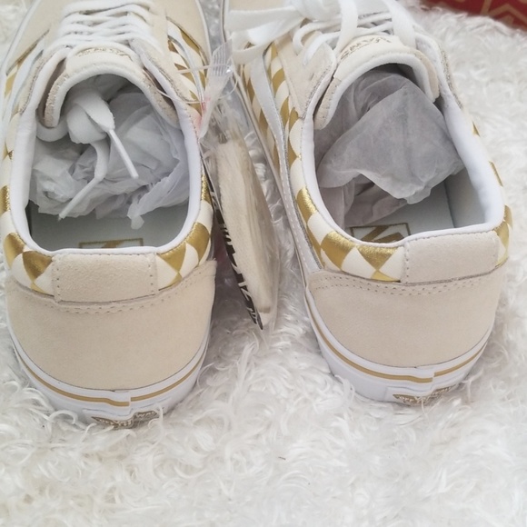 NWT Last One! Vans Leather Suede Checkered Board - Picture 4 of 6